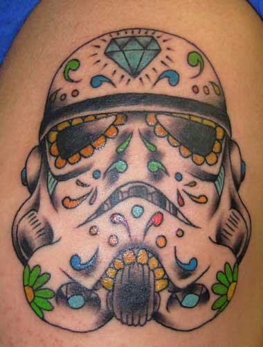 Saw the stormtrooper tattoo and had to post my friend Jason's awesome tattoo
