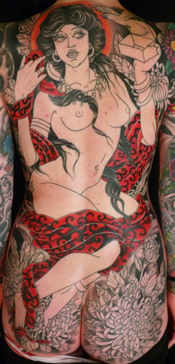 Great backpiece #tattoo by Peter Lagergren, Sweden