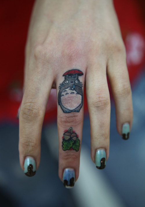 TOTORO the most bad ass tattoo ever