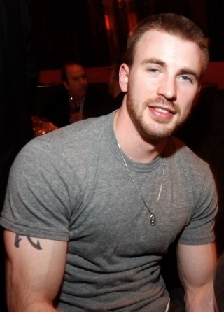 Tags Chris Evans Scruffy Muscle Tattoo 