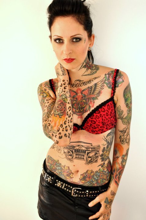 Femke Fatale tattoo model Posted Tue January 11th 2011 at 524am