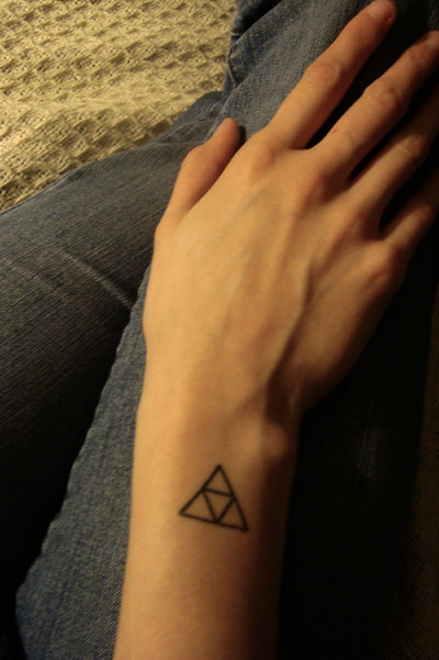 Did y 8217all know that I have the Triforce tattooed on my wrist