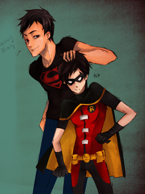 Young Justice: Superboy &amp; Robin by muraito