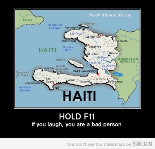 haitian earthquake  jokes
