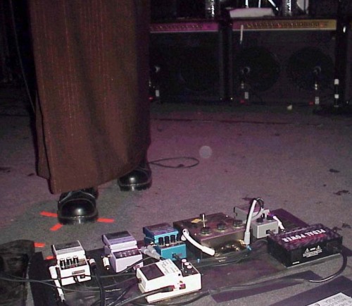 billy corgan pedal board. pedalboard. Billy Corgan#39;s