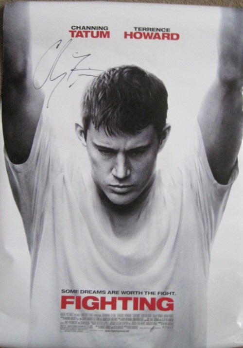 channing tatum shirtless poster. BUT I have this Channing Tatum poster. It's a huge poster, which Channing 