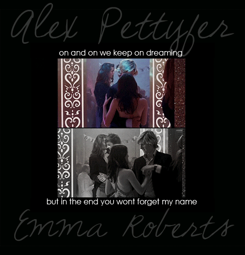 Alex Pettyfer and Emma Roberts requested by lizayzay 