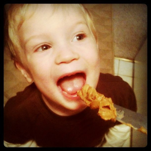 January 27 | My son adores peanut butter. Enough said. Oh, wait. I hate peanut butter breath. Okay, now enough said. ;)