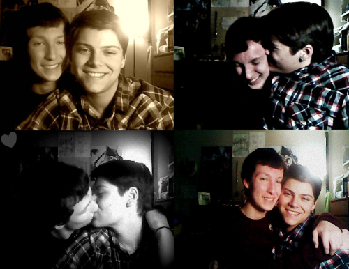 YOU TWO ARE MY FAVORITE GAY COUPLE EVER <3 I LOVE YOU GUYS