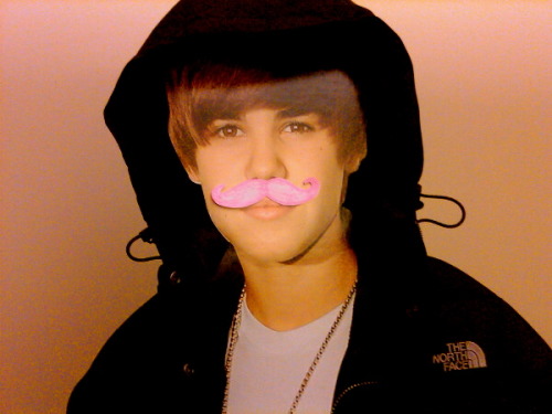 bieber mustache. #Justin Bieber #Mustache #Swag