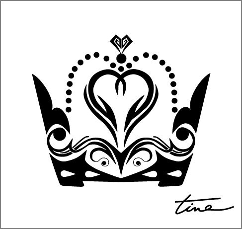 Next Tattoo Pink and silver princess crown on my foot