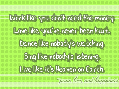 quote quotes dance love sing live cute girly