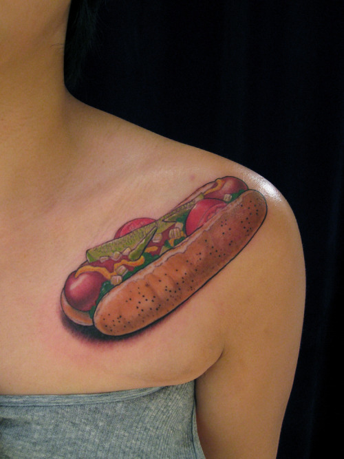 if this person has an italian beef tattoo on the other shoulder 