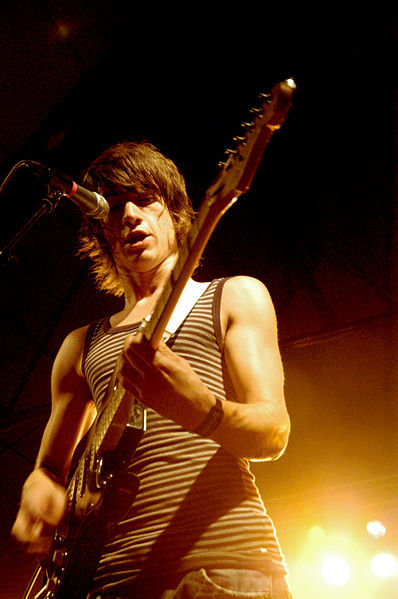 Alex Turner lead singer of The Arctic Monkeys Submitted by nothingnat