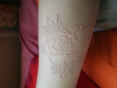 I Love The Idea Of White Ink Tattoos Wonder How Much They Fade Though