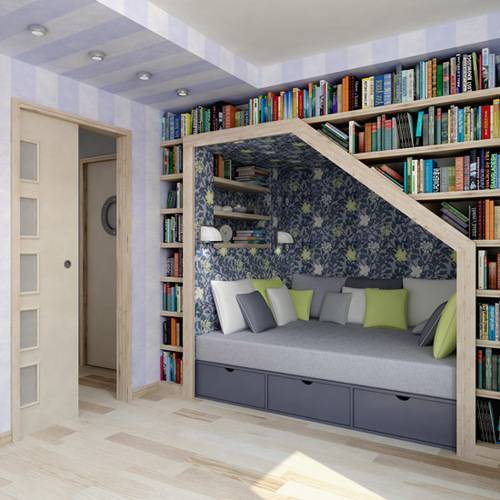 loving this reading nook…