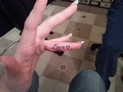 This Is My Newest Tattooring Finger Everyone Told Me Not To Get