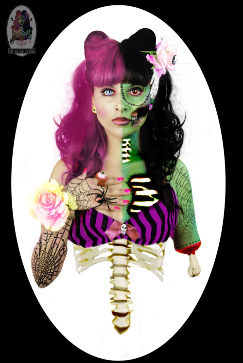 I like rockabilly or pin up zombie girls This is a cool image