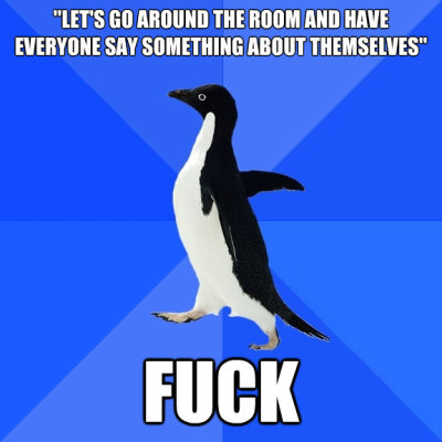 socially awkward penguin meme. Socially Awkward Penguin