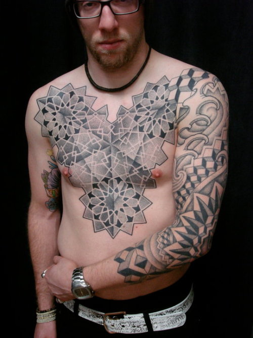 Abstract tattoo by Cory Ferguson Thursday Apr 28 0423am
