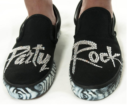 Party Rock Custom Shoes Black hellokatze Party Rock Custom Shoes Black 