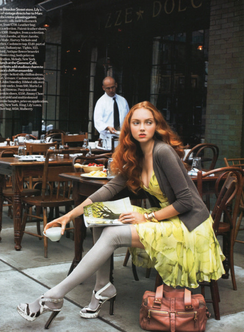 British Vogue, January 2008