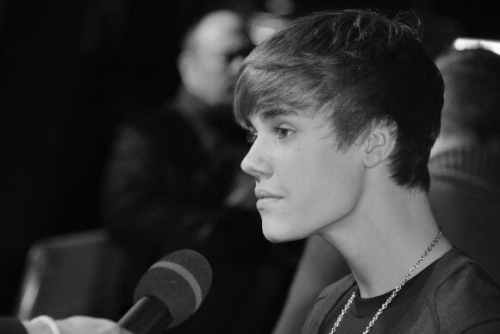 justin bieber black and white pictures 2011. ieber in lack and white.