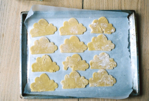 Cloudshaped cookies