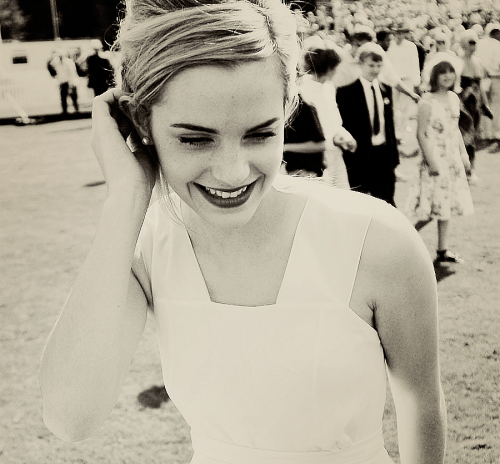 Emma Watson Smile. reblogged from -misswatson