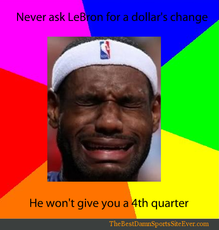 thebestdamnsportssiteever Boo hoo Lebron Can 8217t stop laughing at work