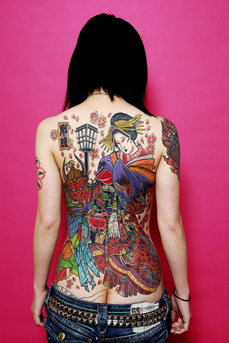 amazing tattoos. Japanese Tattoos. Amazing.