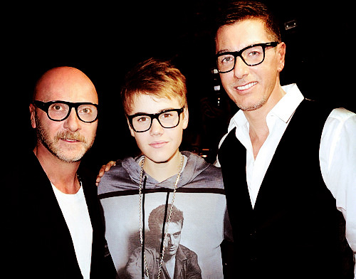 justin bieber in purple glasses. Justin Bieber and Dolce amp;amp;