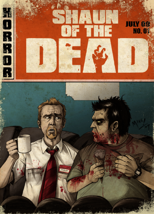 Shaun Of The Dead Cover  - by Mike Luckas
