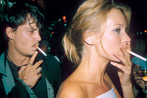 tags Kate Moss models off duty