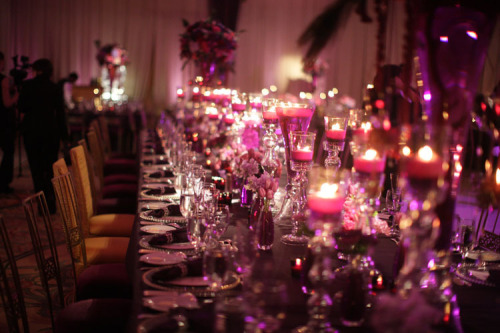  Wedding reception table setting Tablescape 