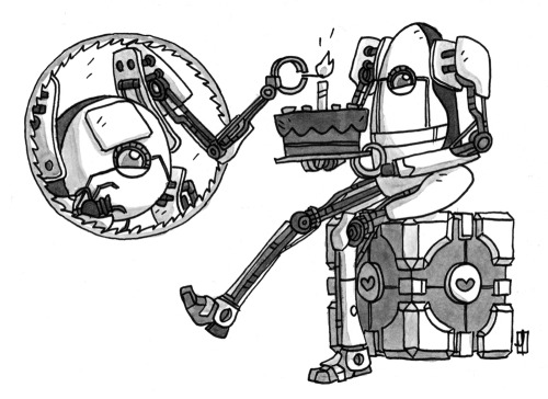 portal 2 robots names. The two bipedal robots Atlas