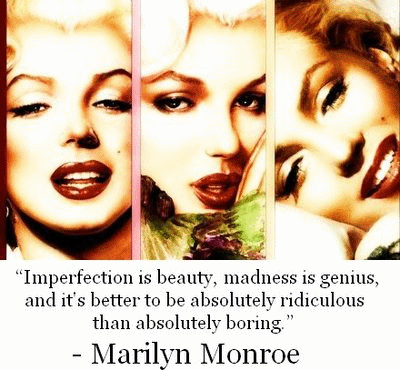 
imperfection is beauty..
