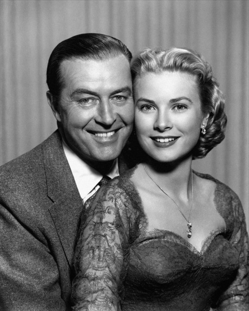 Ray Milland and Grace Kelly