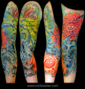 Sleeve by the incredible Nick Baxter