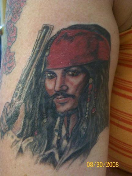 capt jack sparrow tattoos. Captain Jack Sparrow
