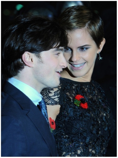 emma watson kissing harry potter. Photo. Daniel Radcliffe and