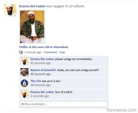 osama bin laden facebook profile. in laden facebook. in laden