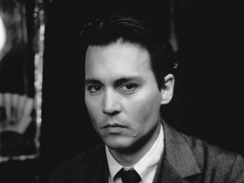 Johnny Depp Black And White. Tagged: Johnny Depp, lack and
