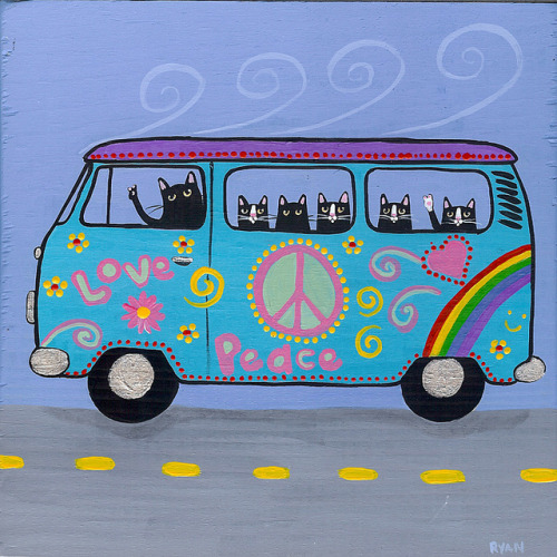 VW Hippie Bus on Flickr