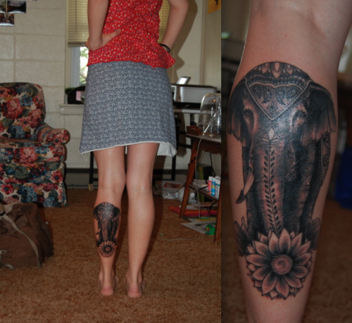 ganesha tattoo. this is my Ganesha tattoo,