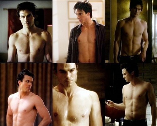 vampire diaries damon shirtless. Damon shirtless appreciation