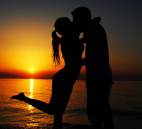 sunset love kiss. Tagged: summer lovekisssunset