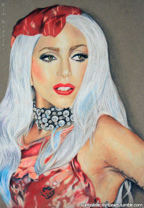 Images Of Lady Gaga In High School. FINISHED Lady Gaga piece.