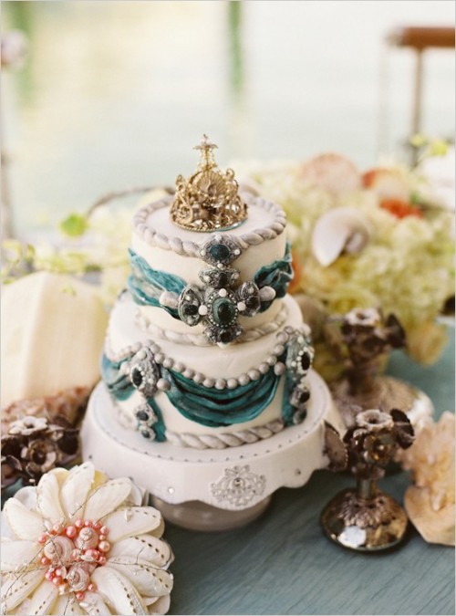 bride2be gorgeous nautical wedding cake while normally i hate fondant 
