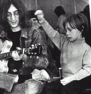Julian Lennon John Lennon via withthefoolishgrin